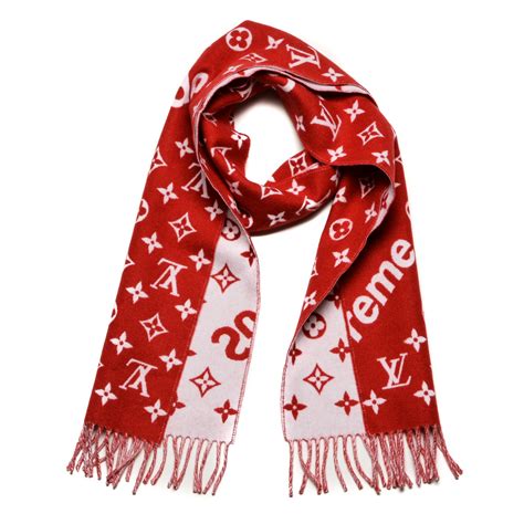 louis vuitton scarves red and pink|Louis Vuitton bandana scarf.